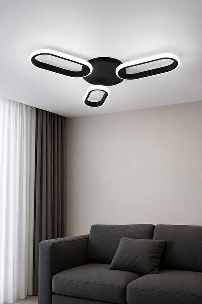 AvizeGO Hilton 3'lü LED Plafonyer Avize