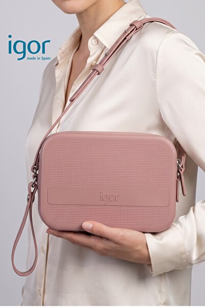 IGOR Strap Shoulder Bag Ane Dried Rose
