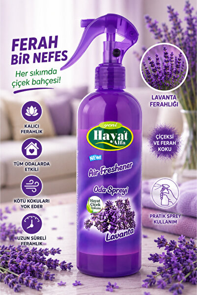 VENON ODA SPREY 350 ML LAVANTALI ODA SPREY ODA KOKUSU ARAÇ KOKUSU OTO PARFÜM ...