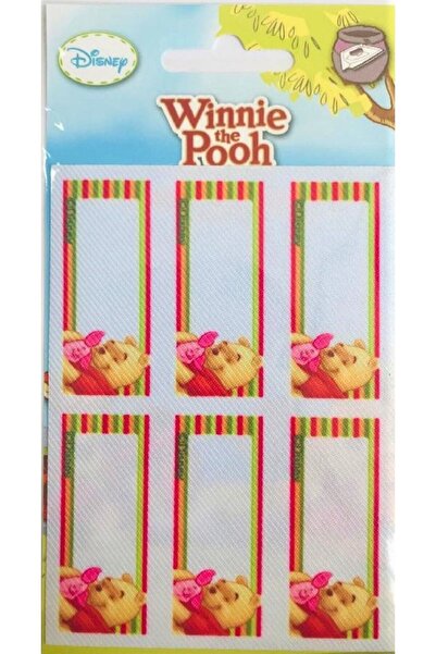 Disney Baby Iron-On Winnie The Pooh Figured (3) Fabric School Jersey Sticker ...