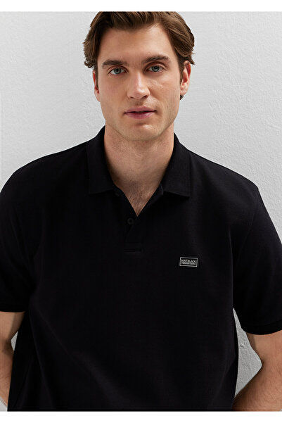 Mavi Black Siyah Polo Tişört Regular Fit / Normal Kesim 0613661-900