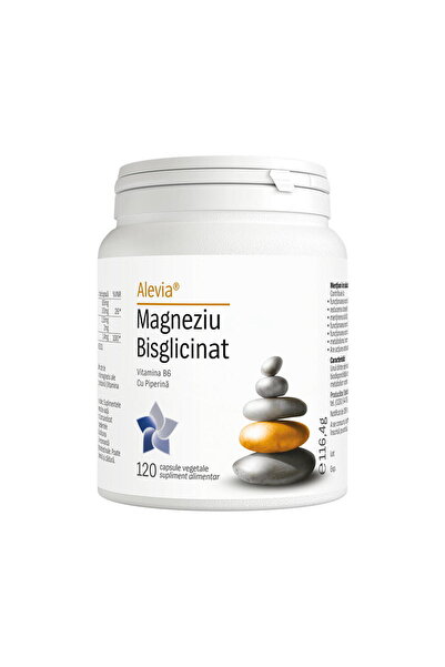 Alevia Magneziu Bisglicinat 120cps vegetale