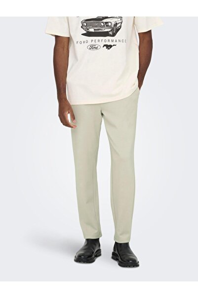 Only & Sons Men's Chino Cream Trousers - 22037907