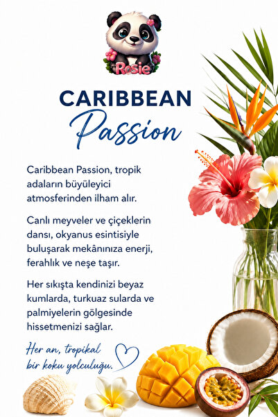 Rosie Caribbean Passion Sprey Oda ve Giysi Kokusu 250 ml