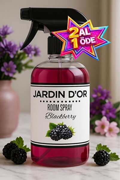 JARDIN D'OR Blackberry Room Spray 500 ml Böğürtlen Oda Spreyi 8681529300888 O...
