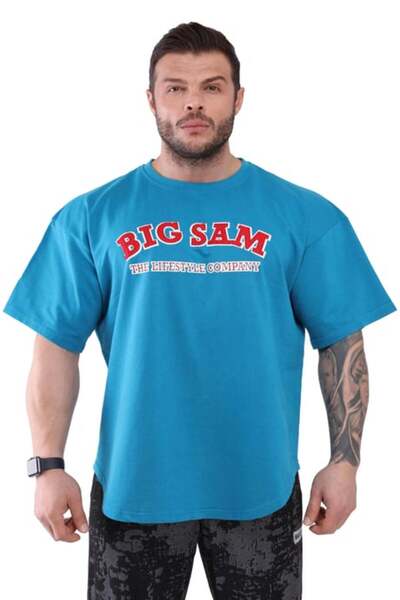 Big Sam Tricou supradimensionat din bumbac cu croială confortabilă 3108