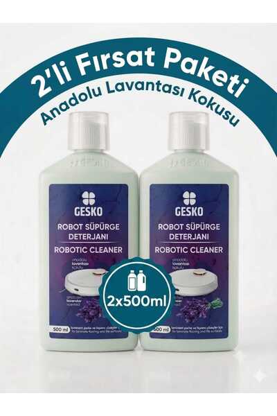 GESKO Robot Süpürge Anadolu Lavanta Kokulu 2x500 ml