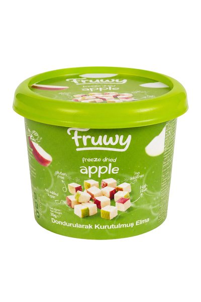 fruwy Freeze Dried Elma Kova (Dondurularak Kurutulmuş Elma) 20g