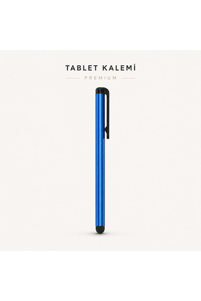 MVLH 1 Adet Mavi Universal Stylus Kalem iOS Android Windows Akıllı Tahta Uyum...