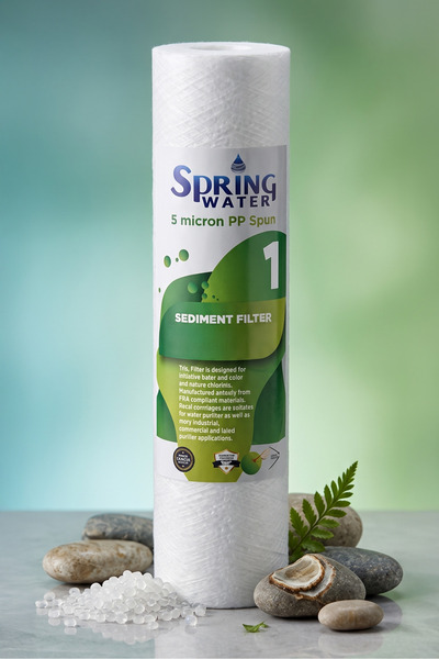 Spring Water 10” Sediment Housing İçi Filtre | Su Arıtma Cihazı Ön Tortu Filt...