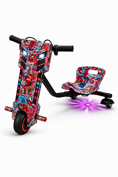 stars pearl Mini Scooter -Powerful Lithium Battery- 3 Speeds with Free 7-Piec...