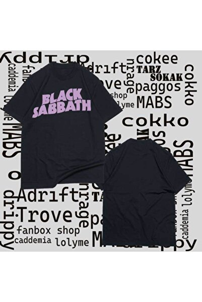 Adrift Tricou unisex Kod Presss Black Black Sabbath 17370tt