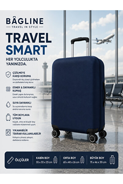 Bag line Чохол для валізи великого розміру, чохол для багажу, еластична ткани...