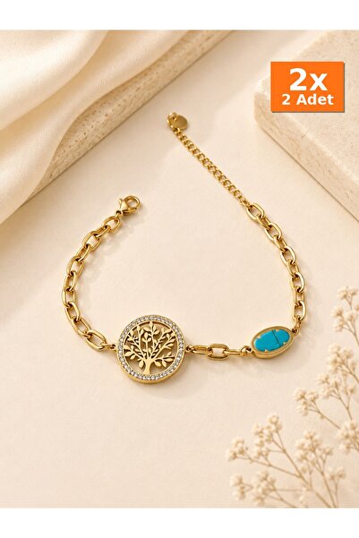Bozhi Steel Bracelet Bl Gold Elegant Gift
