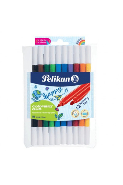 Pelikan Carioca Colorella Duo set 10 culori
