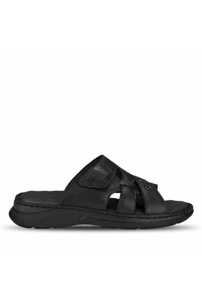 Forelli Berke-G Men's Leather Slippers Black