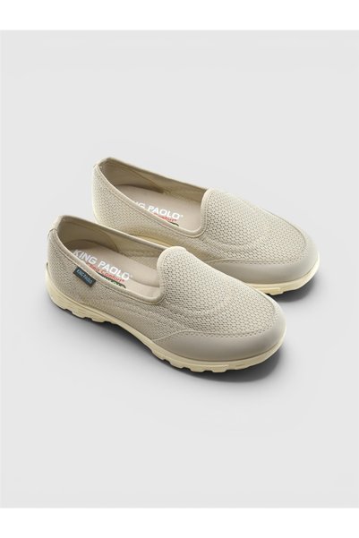KİNG PAOLO M5889 Krakers Air Daily - Beige - Women's Shoes