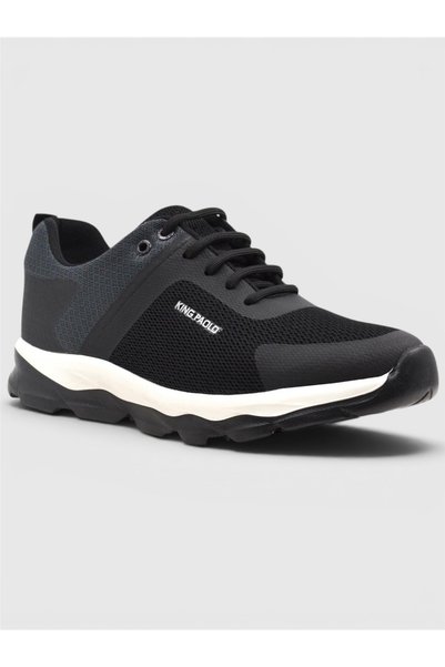 KİNG PAOLO D1113 Activist - Black - Gray - Men's Shoes