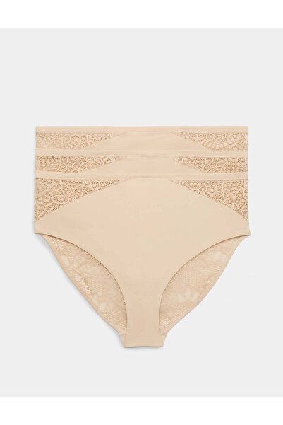 Marks & Spencer 3'lü Body Soft™ Brazilian Yüksek Bel Külot Seti