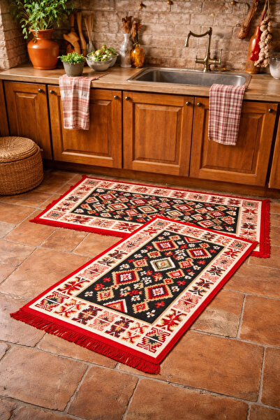 Horecahome 1+1 set Covoare tesute, cu doua fete, dimensiunea 60x90cm H&H61
