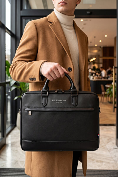 U.S. Polo Assn. U.S. Polo Assn 26009 Shoulder Strap Laptop Compartment Docume...
