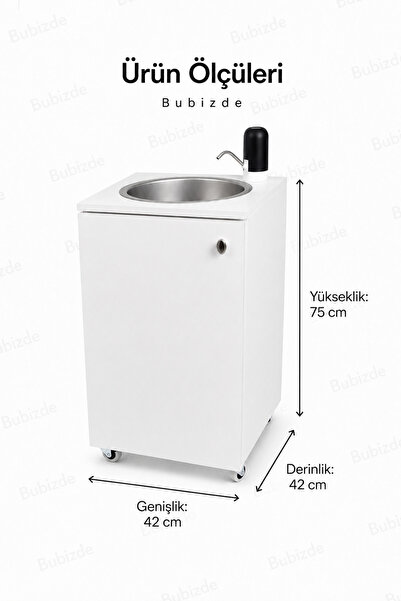 Bubizde Mobil Seyyar Lavabo Yeni Yönetmeliğe Uygun Model