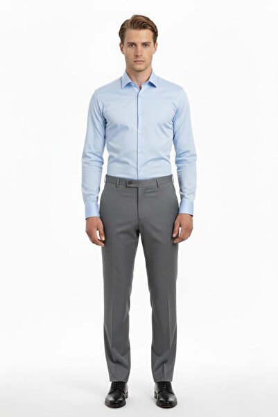 Uki GRİ Comfort Fit Klasik Pantolon