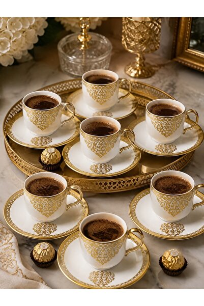 KAVALYE KAHVE FİNCAN TAKIMI 6 LI