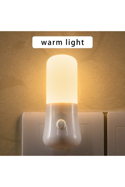 Choice Warm White LED Night Light US Plug Warm Cool White Home Lighting Energ...