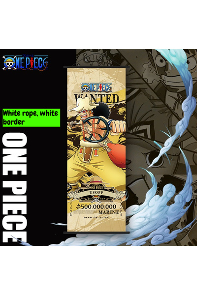 Choice Bandai Hanging painting-2 New One Piece Long Wall Scroll Cartoon Monke...