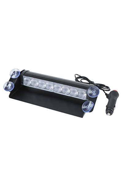 Choice1 black 12V Car Strobe Warning Light DRL Day Running Flashing LED Emerg...