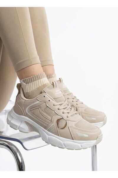 McDark Unisex Beige Casual Sneakers Sports Shoes