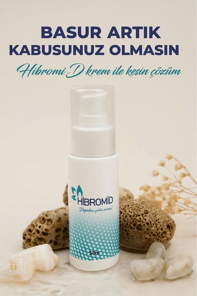 Hibromid Doğadan gelen çözüm H.Hibromid - H.Emoroidd (B.Asur) Cream Set of 2 (2 Pieces X 50 ml)