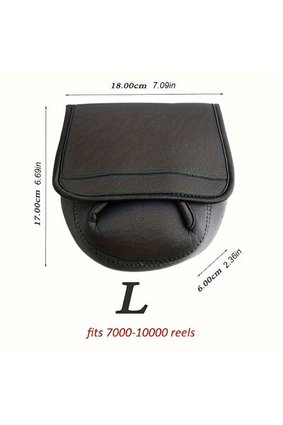 Choice L 1pc/2pcs Spinning Fishing Reel Bag Neoprene Reel Protective Case Cov...