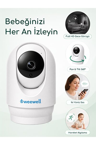 WEEWELL Wmv630r Dijital Bebek Izleme Cihazı-esnek Kamera Tutucu
