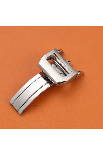 Choice Silver 316L Stainless Steel Deployment Buckle for IWC Pilot Mark Portu...