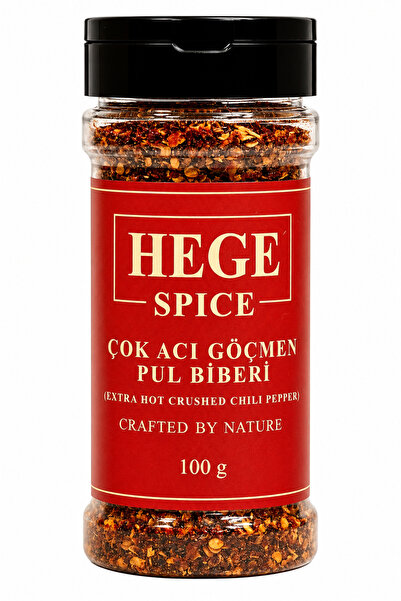 Hege Spice Çok Acı Göçmen(Cayenne) Pul Biber 100 gr