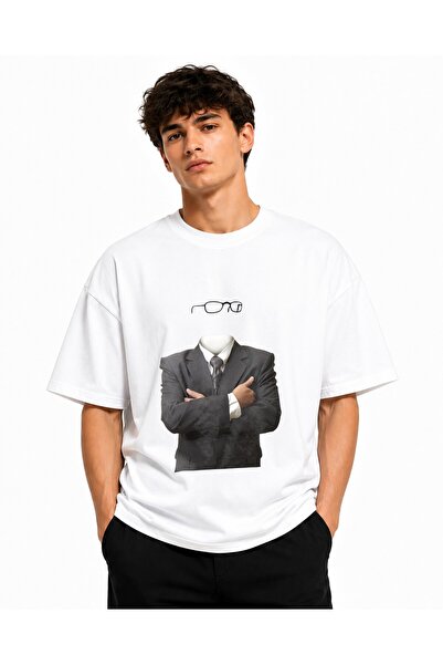 Inscriptie Unisex Βαμβακερό T-shirt Υψηλής Ποιότητας  "Αόρατος Άνθρωπος "
