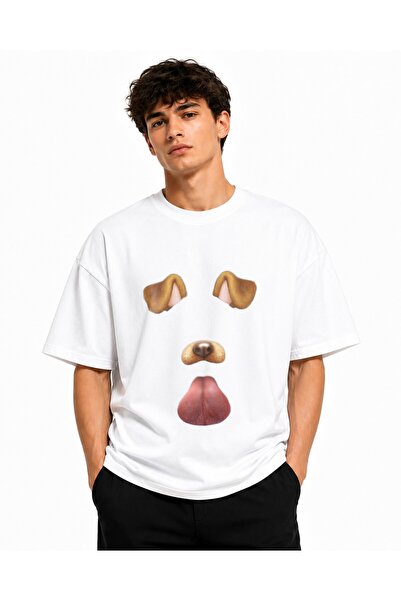 Inscriptie Tricou Unisex Bumbac Premium Casual " Snapchat filters "