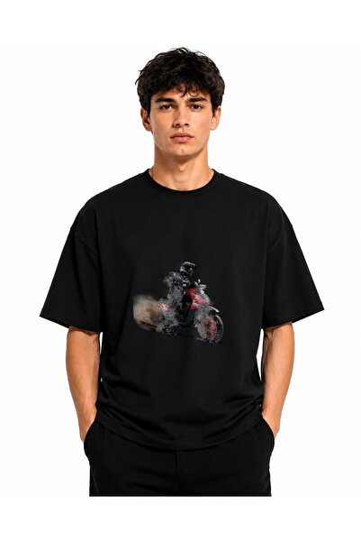 Inscriptie Unisex Βαμβακερό T-shirt Υψηλής Ποιότητας  "Moto scooter tuning "