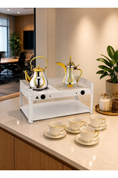 DLC 5533 Multi-Functional Electric Coffee and Tea Heater, Adjustable Temperat...