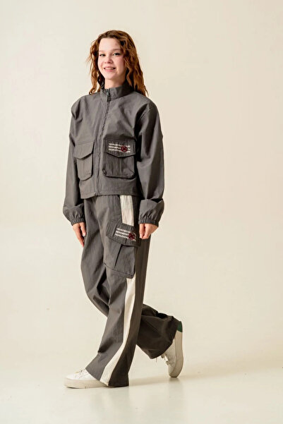 HAUSEkids 9-15 Yaş More Fearless Kız Çocuk Takım-Antrasit