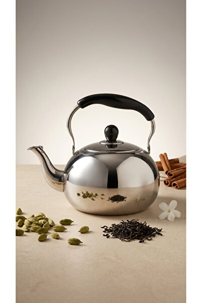 SQUALO Stainless steel kettle – 4 liter capacity – stylish and practical for ...
