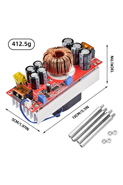 choice2 1800W 40A 1200/1500/1800W 20/30/40A DC-DC Boost Converter Step Up Pow...