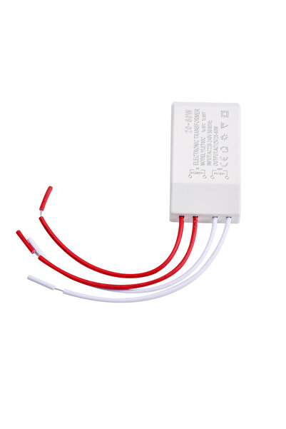Choice White 20-60W 220V to AC12V LED Lamp Light Electronic Transformer Adapt...