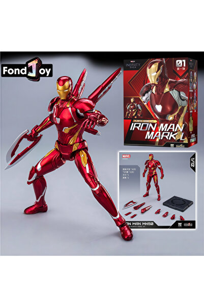 Choice MK50 1/12 Original FondJoy Iron Man MK50 Action Figure Tony Stark DIY ...