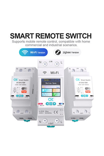 Choice 2 63A Tuya Wifi Smart Circuit Breaker Switch With Metering 63A 2P Din ...