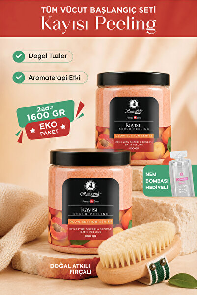 Smoothly 1.600 g. Body Scrup Selülit peeling Batık Karşıtı Vücut Peelingi DOĞ...