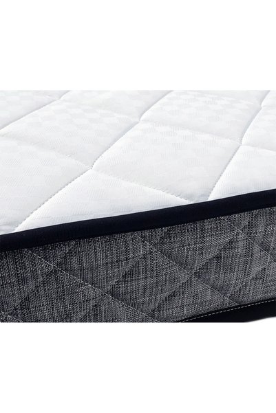 Niron Yatak Tek Kişilik Katlanır Lüks Yatak - 90x200 Tam Ortopedik Lüks Yatak 2 Parçalı Yaylı Yatak
