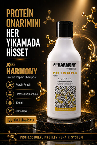 X Pro Harmony شامبو بروتين ريبير للشعر شامبو إصلاح الشعر 500 مل